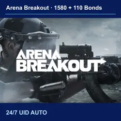Arena Breakout 1580 + 110 Bonds | 24/7 | по ID