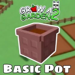 ГОРШОК | BASIC POT | Grow a Garden 2