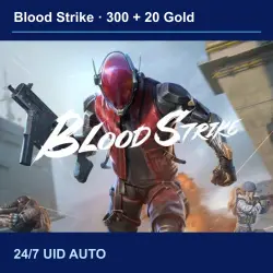 Blood Strike 300 + 20 Gold | 24/7 | by ID