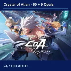Crystal of Atlan 60 + 9 Opals | 24/7 | по ID