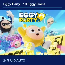 Eggy Party 10 Eggy Coins | 24/7 | по ID
