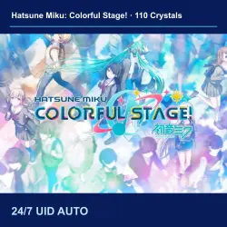 Hatsune Miku: Colorful Stage! 110 Crystals | 24/7 | по ID