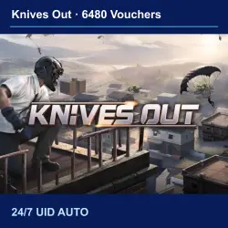 Knives Out 6480 Vouchers | 24/7 | по ID