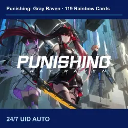Punishing: Gray Raven 119 Rainbow Cards | 24/7 | by ID