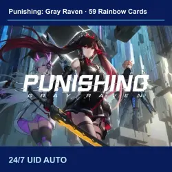 Punishing: Gray Raven 59 Rainbow Cards | 24/7 | по ID