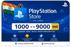 PlayStation (PSN) 1000–9000 INR (Рупии) Индия