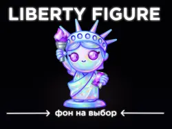 LIBERTY FIGURE FIRE OPAL | CHOICE OF BACKGROUND |