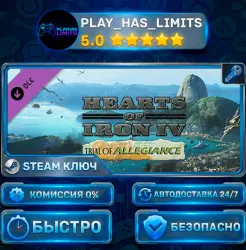 Hearts of Iron IV: Trial of Allegiance DLC STEAM KEY CIS + RU