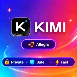 Kimi AI K3 Allegro (MAX) 1M | Ready-made Subscription | Full Warranty