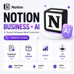 **Notion Business — 3 месяца | Ссылка для активации | Активация на вашем аккаунте**
