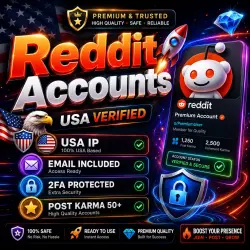 Аккаунты Reddit | USA IP | 2FA | Email включен | Post Karma 50+