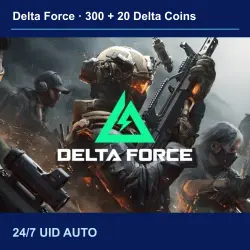 Delta Force 300 + 20 Delta Coins | 24/7 | по ID