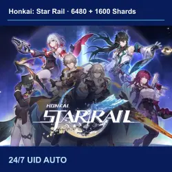 Honkai: Star Rail 6480 + 1600 Oneiric Shard | 24/7 | by ID
