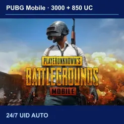 PUBG Mobile 3000 + 850 UC | 24/7 | по ID