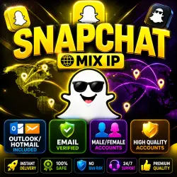 Аккаунты Snapchat | MIX IP | Outlook/Hotmail | Подтвержденные