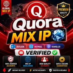 Аккаунты Quora | MIX IP | Outlook/Hotmail/Rambler | Подтвержденные