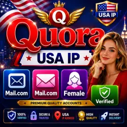 Аккаунты Quora | USA IP | Mail.com | Женские | Подтвержденные