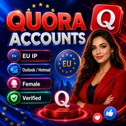 Аккаунты Quora | EU IP | Outlook/Hotmail | Женские