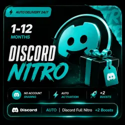 AUTO | Discord Full Nitro + 2 Boosts