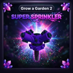 SUPER SPRINKLER | Grow a Garden 2