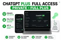 ChatGPT Plus 1-месячная частная учетная запись | Полный доступ | GPT5 с возможностью изменения элект