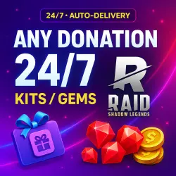 ANY DONATION | SETS / RUBIES / RAID: Shadow Legends | MILKA