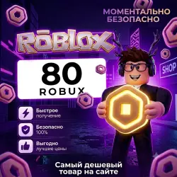80 ROBUX DELIVERY UP TO 5 MINUTES! EST ON THE SITE! (copy)