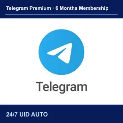 Telegram Premium 6 Months Membership | 24/7 | by ID