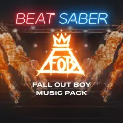 Beat Saber DLC Fall Out Boy Music Pack for Meta / Oculus Quest