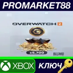 Overwatch 2 - 5000 (+700 Bonus) Coins DLC EU XBOX One /