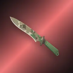 StatTrak Classic Knife | Forest DDPAT (Well-Worn)