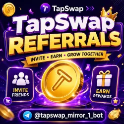 Рефералы TapSwap - @tapswap_mirror_1_bot