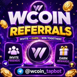 WCoin Referrals - @wcoin_tapbot