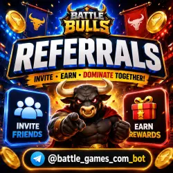 Battle Bulls Referrals - @battle_games_com_bot