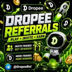 Рефералы Dropee - @DropeeBot