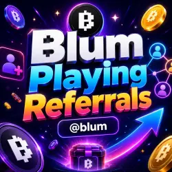 Рефералы для игры Blum - @blum