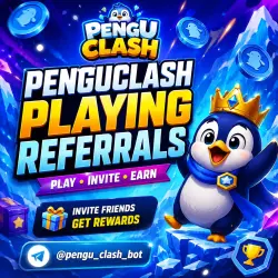 PenguClash Playing Referrals - @pengu_clash_bot