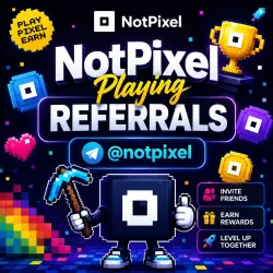 NotPixel Playing Referrals - @notpixel
