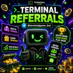Terminal Referrals - @terminalgame_bot