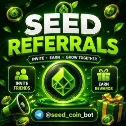 Seed Referrals - @seed_coin_bot