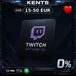 Twitch Gift Card • Глобал (GLOBAL)