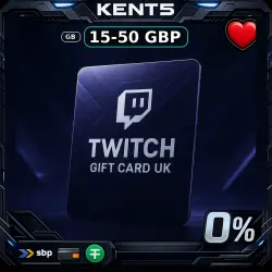 Twitch Gift Card • Великобритания (GB)