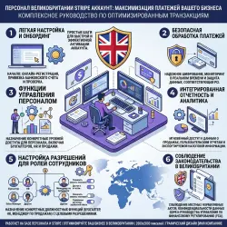 Личный аккаунт Stripe UK – Верифицирован для глобальных продаж