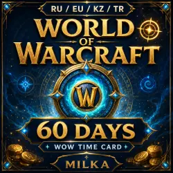 🎯 RU/EU/KZ/TR WORLD OF WARCRAFT 60 ДНЕЙ / ТАЙМ КАРТА WOW | MILKA