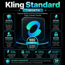 Kling Standard Plan | Premium AI Video Generation | Instant Access