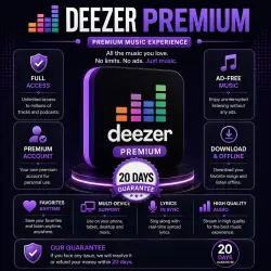 Deezer Premium | Instant Delivery | No Loss of Status