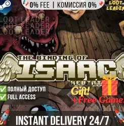 The Binding of Isaac: Rebirth / Steam Аккаунт / Полный Доступ / Моментальная Выдача