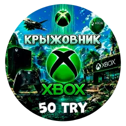 XBox 50 TRY Подарочная Карта XBox Live Турция