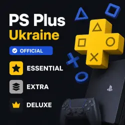 PlayStation Plus (PS Plus) Ukraine [Main / Extra / Deluxe] 1/3/12 months