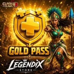 Новый сезон → Золотой пропуск → Clash of Clans → Все регионы